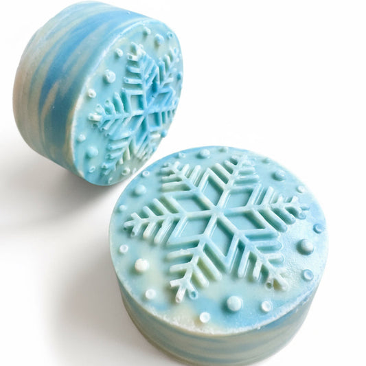 Snowflake Soap with Shea