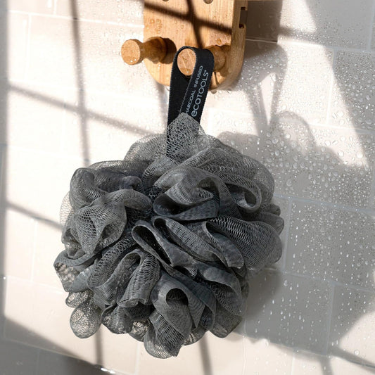 Charcoal Infused EcoPouf Loofah
