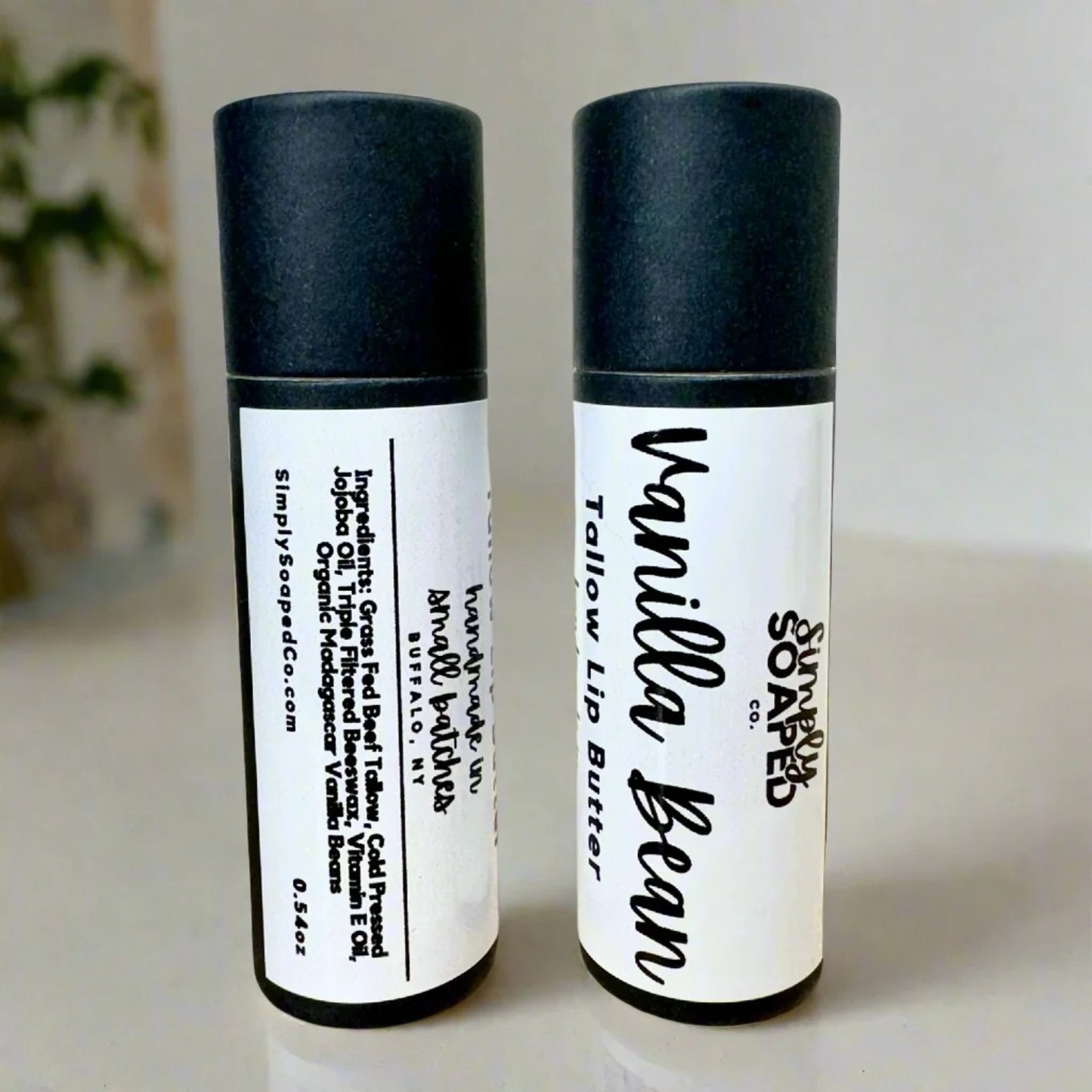 Vanilla Bean Tallow Lip Butter