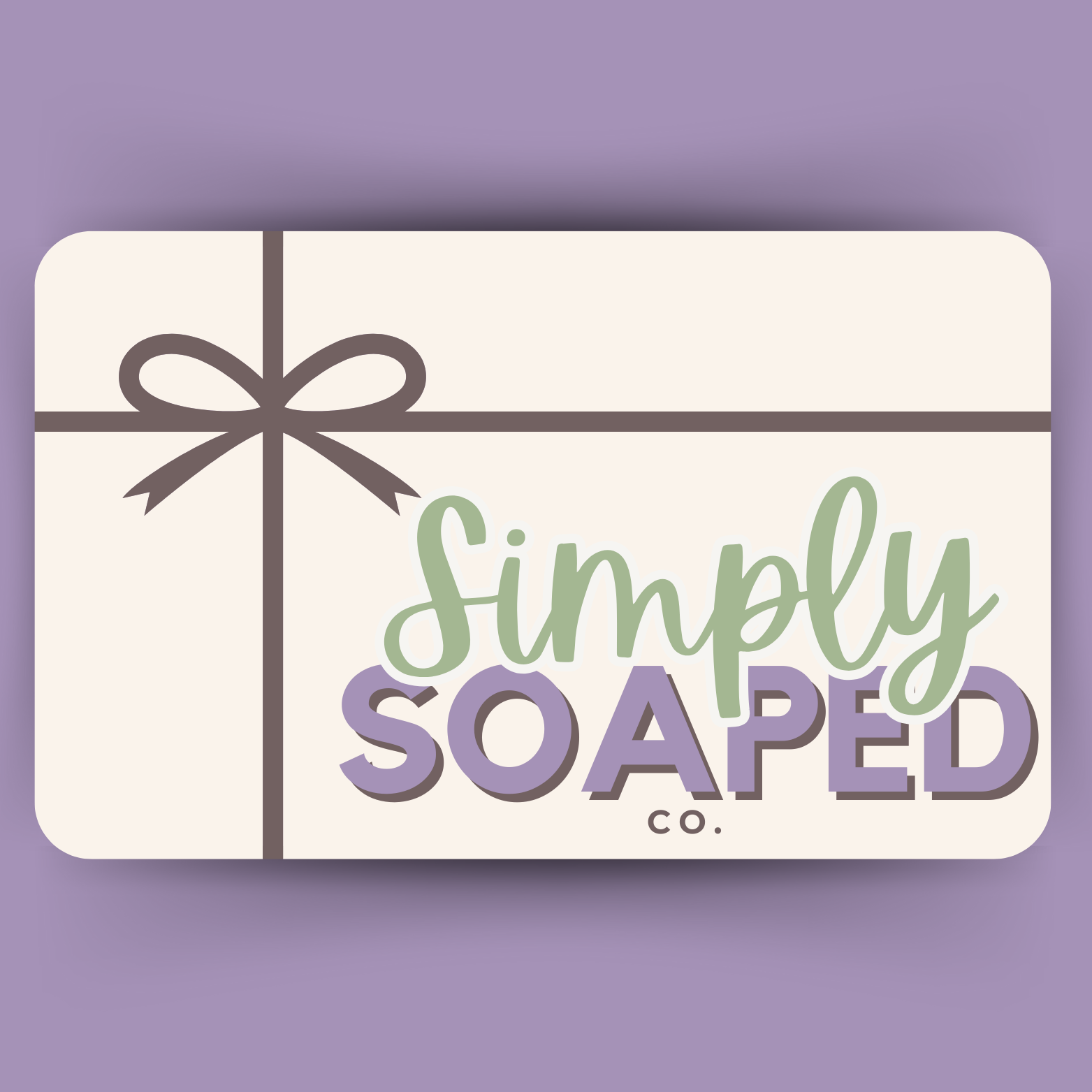 simply soaped co gift card