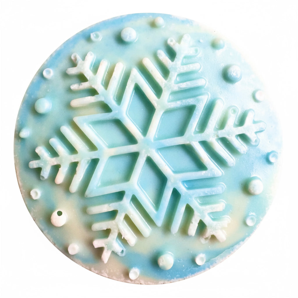 Snowflake Soap with Shea