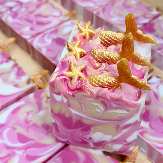 Golden Coral Cove Soap Bar