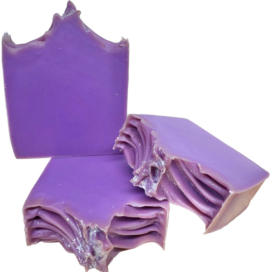 Violet Moondance Goat Milk Soap Bar