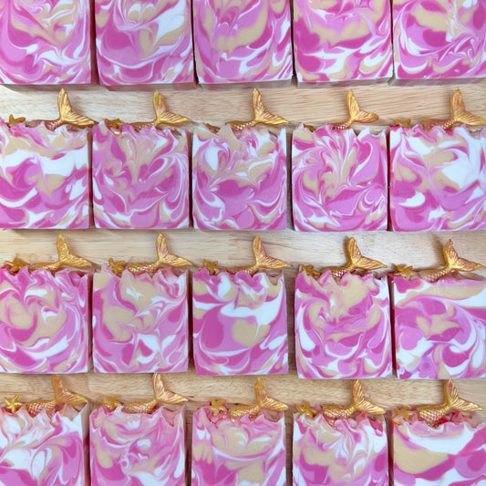 Golden Coral Cove Soap Bar